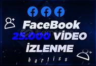 ⭐[KALİTELİ] FACEBOOK 25.000 VİDEO İZLENME