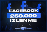 ⭐[KALİTELİ] FACEBOOK 250.000 İZLENME⭐