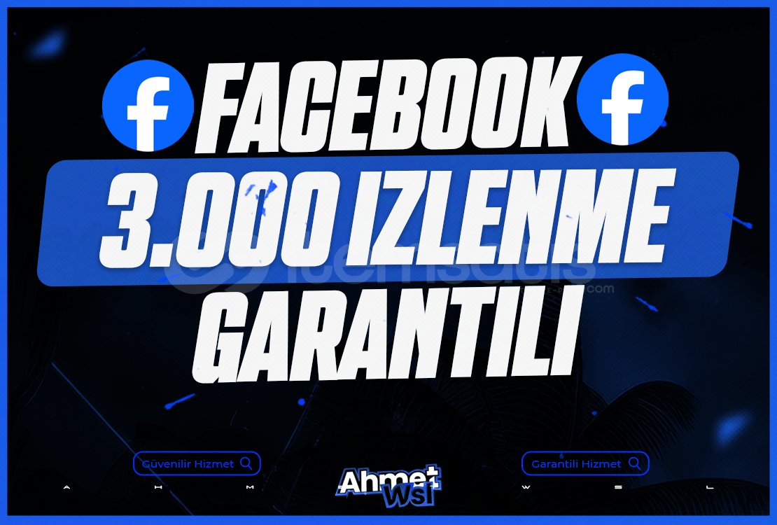 Kaliteli - Facebook 3.000 Video İzlenme Kaliteli - Facebook 3.000 Video İzlenme