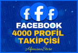 ⭐[KALİTELİ] Facebook 4000 Profil Takipçi⭐