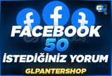 ⭐ [Kaliteli] Facebook 50 İstediğiniz Yorum ⭐