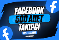 ⭐[Kaliteli] Facebook 500 Profil/Sayfa Takipçi⭐