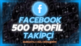 ⭐[KALİTELİ] FACEBOOK 500 PROFİL TAKİPÇİ⭐