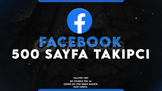 [KALİTELİ] FACEBOOK 500 SAYFA TAKİPÇİSİ
