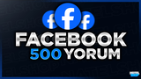 ⭐[KALİTELİ] FACEBOOK 500 YORUM⭐