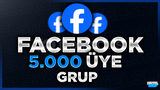 ⭐[KALİTELİ] FACEBOOK 5000 GURUP ÜYE⭐