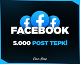 ⭐[KALİTELİ] FACEBOOK 5000 POST TEPKİ⭐