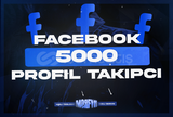 ⭐[KALİTELİ] FACEBOOK 5000 PROFİL TAKİPÇİ⭐
