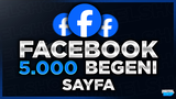 ⭐[KALİTELİ] FACEBOOK 5000 SAYFA BEĞENİ⭐