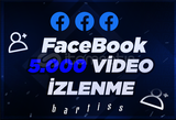 ⭐[KALİTELİ] FACEBOOK 5000 VİDEO İZLENME