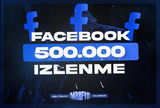 ⭐[KALİTELİ] FACEBOOK 500.000 İZLENME⭐