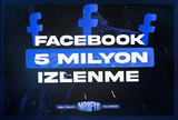 ⭐[KALİTELİ] FACEBOOK 5.000.000 İZLENME⭐