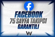 ⭐[KALİTELİ] FACEBOOK 75 SAYFA TAKİPÇİ⭐