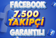 ⭐[KALİTELİ] FACEBOOK +7.500 TAKİPCİ GARANTİLİ⭐