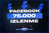 ⭐[KALİTELİ] FACEBOOK 75.000 İZLENME⭐