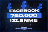⭐[KALİTELİ] FACEBOOK 750.000 İZLENME⭐