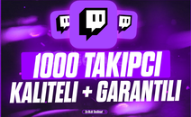 [KALİTELİ+GARANTİLİ] 1000 TAKİPÇİ TWİTCH