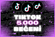  ⭐[Kaliteli + Garantili] 5000 Tiktok Beğeni ⭐