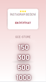 ⭐KALİTELİ⭐ GERÇEK 500 BEĞENİ