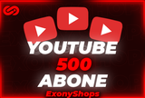 ⭐️ KALİTELİ⭐️ GERÇEK 500 Youtube Abone