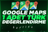 ⭐[KALİTELİ] GOOGLE MAPS 1 TÜRK YORUM