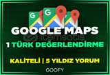 ⭐[KALİTELİ] GOOGLE MAPS 1 TÜRK YORUM⭐