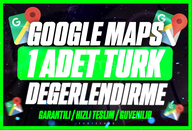 ⭐[KALİTELİ] GOOGLE MAPS 1 TÜRK YORUM⭐