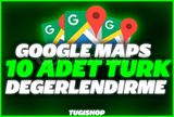 ⭐[KALİTELİ] GOOGLE MAPS 10 TÜRK YORUM⭐