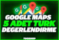 ⭐[KALİTELİ] GOOGLE MAPS 5 TÜRK YORUM⭐