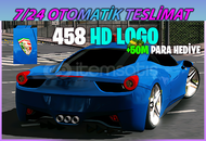 ⭐️ (KALİTELİ) HD LOGOLU 458⭐️ | CP1
