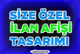 ⭐️KALİTELİ⭐️HIZLI⭐️ÖZEL İLAN AFİŞİ TASARIMI⭐️.