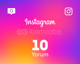 Kaliteli ⭐ Instagram 10 Yorum