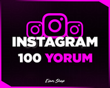 ⭐[KALİTELİ] INSTAGRAM 100 GERÇEK YORUM⭐