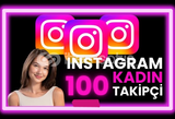 [Kaliteli] Instagram 100 Türk Kadın Takipçi 