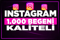 ⭐[KALİTELİ] INSTAGRAM 1000 BEĞENİ⭐