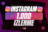 ⭐[KALİTELİ] Instagram 1000 Gerçek İzlenme