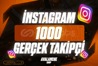 ⭐KALİTELİ | İNSTAGRAM 1000 GERÇEK TAKİPÇİ⭐