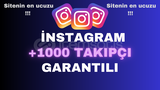 ⭐[KALİTELİ] INSTAGRAM 1000 GERÇEK TAKİPÇİ |⭐