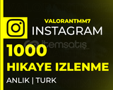 ⭐[KALİTELİ] INSTAGRAM 1000 HİKAYE İZLENME⭐