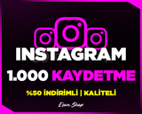 ⭐[KALİTELİ] INSTAGRAM 1000 KAYDETME⭐