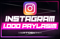 ⭐[KALİTELİ] İNSTAGRAM 1.000 PAYLAŞIM⭐