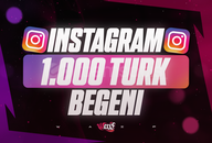 ⭐[KALİTE] Instagram 1000 Türk Beğeni