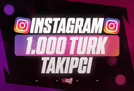 ⭐[KALİTE] Instagram 1000 Türk Gerçek Takipçi