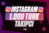 ⭐[KALİTELİ] Instagram 1000 Türk Gerçek Takipçi