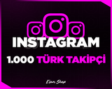 ⭐[KALİTELİ] INSTAGRAM 1000 TÜRK GERÇEK TAKİPÇİ⭐