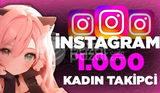[Kaliteli] Instagram 1.000 Türk Kadın Takipçi 