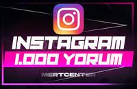 ⭐[KALİTELİ] İNSTAGRAM 1.000 YORUM⭐