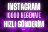 (KALİTELİ) INSTAGRAM 10.000 BEĞENİ ✨