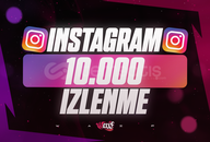 ⭐[KALİTE] Instagram 10.000 Gerçek İzlenme
