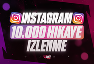 ⭐[KALİTE] Instagram 10.000 Hikaye İzlenme
